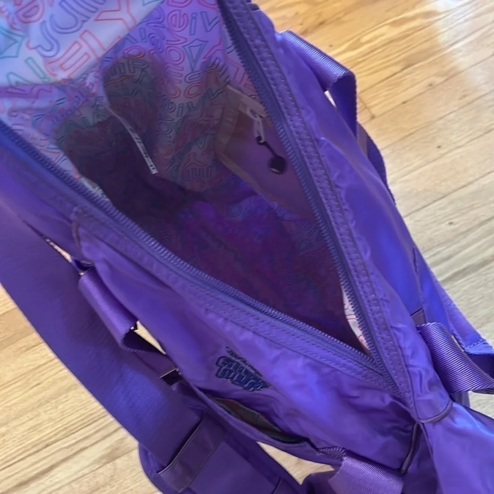 Ivivva by Lululemon Shake It Up Tote Bag limited edition Disney purple